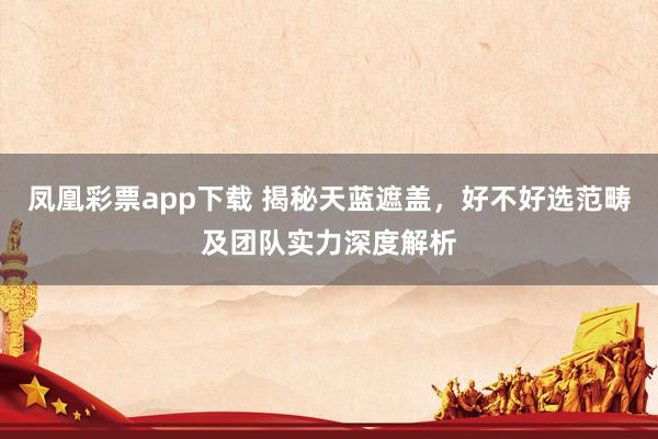 凤凰彩票app下载 揭秘天蓝遮盖，好不好选范畴及团队实力深度解析